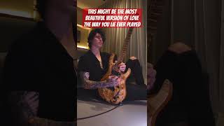 The most beautiful Rihanna guitar cover you’ll hear today 😮💨🎸 #rihanna #guitarcover #viralshorts