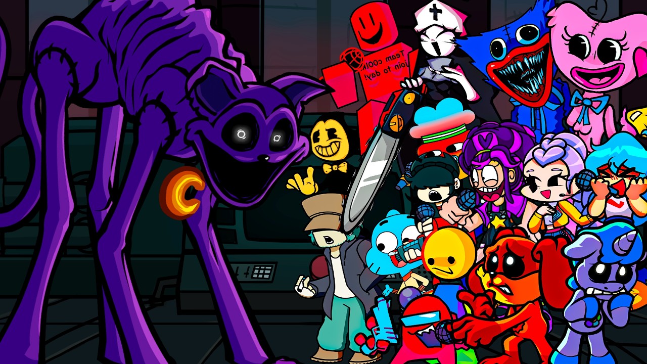 SLEEP WELL But Everyone Sings It 🎤 (FNF Different Characters Sings SLEEP WELL)