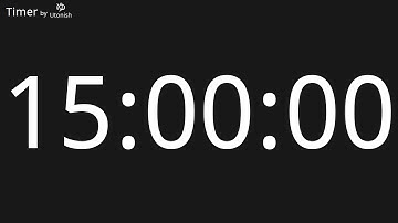 15 Hour Countdown Timer
