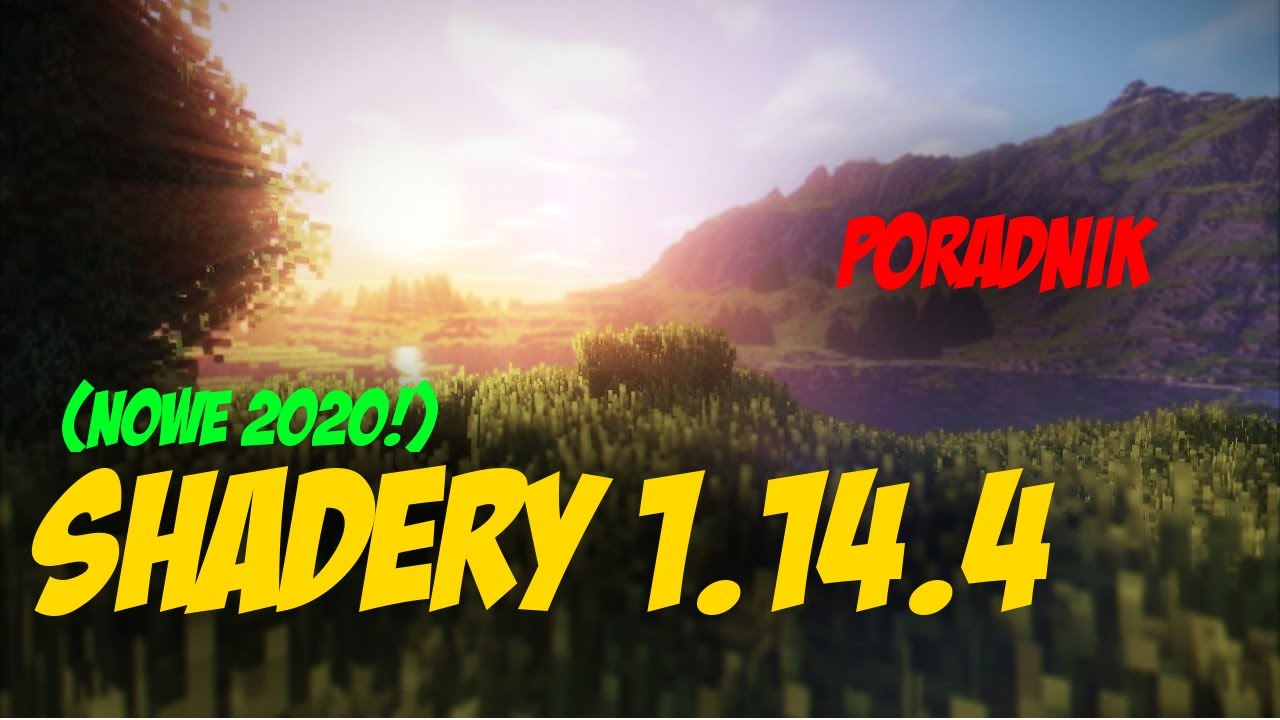Jak zainstalować Shedery/Optifine do Minecraft?! 1.14.4