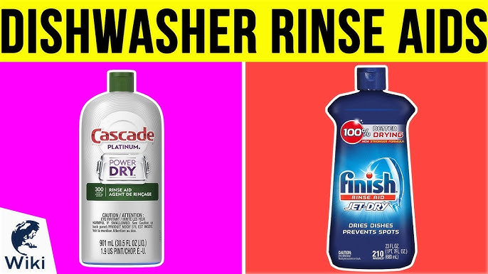 Use Finish® Jet-Dry Rinse Aid For Drier Dishes