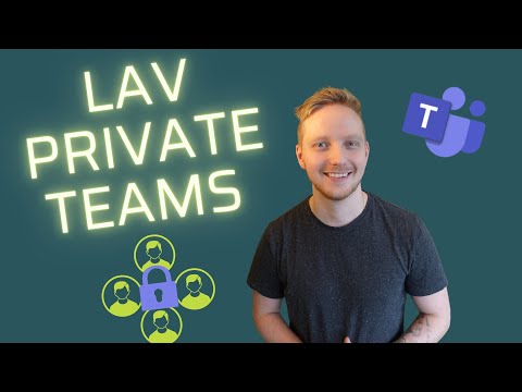 Lav private kanaler eller teams i Microsoft Teams
