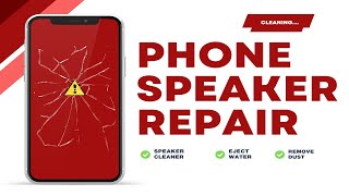 Mobile Speaker Cleaning Sound | Speaker Repair