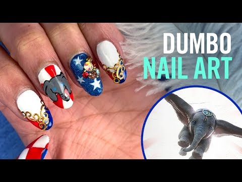 Dumbo Nail Art | TIPS by Disney Style - YouTube