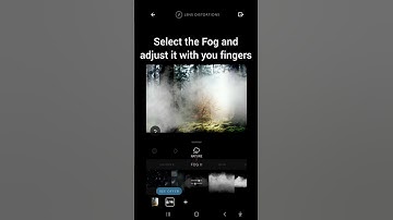 You want to add a cool fog effect to your photos?It just takes seconds!