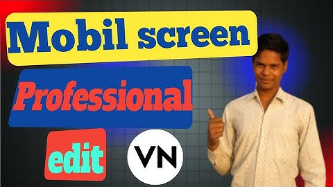 YouTube Video Me Phone Screen Kaise Lagaye | VN Editing Tutorial in Hindi 