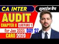 LIVE - CA INTER AUDIT CHAPTER 8 | LECTURE 1 | AUDIT REPORT | CARO 2020 | MR COMMERCE WALLAH |
