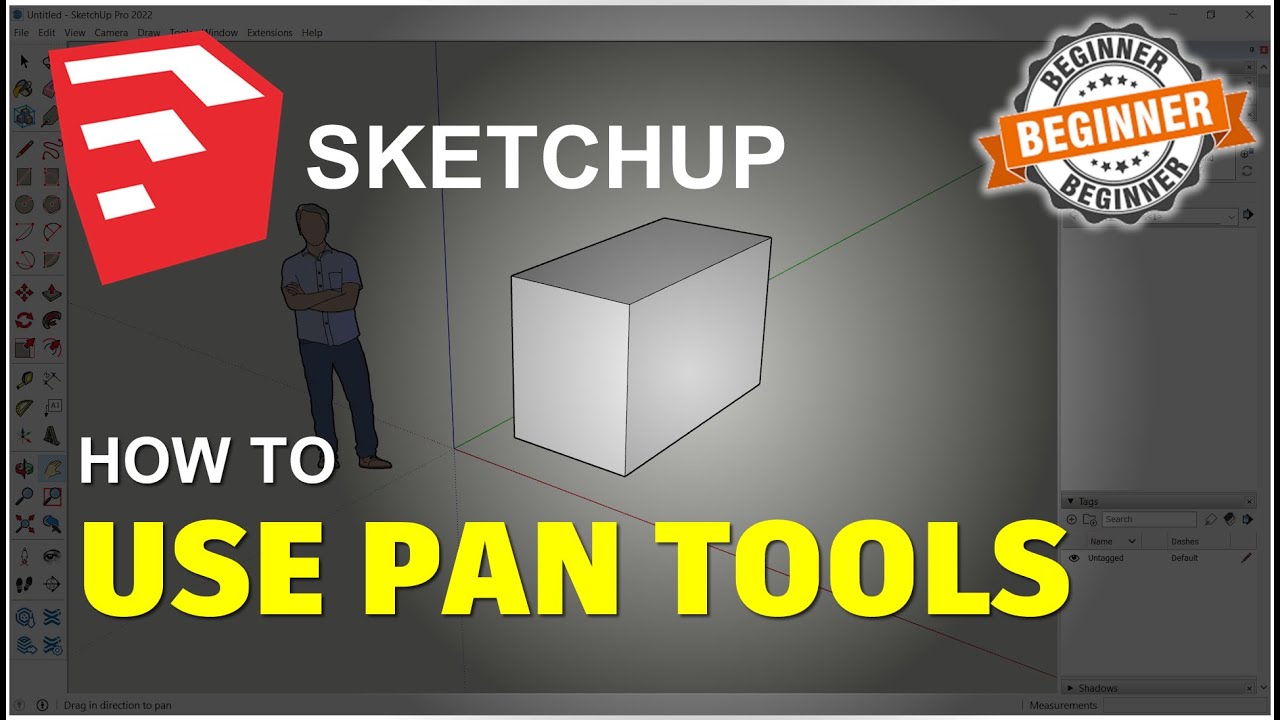 Sketchup How To Pan Tutorial YouTube