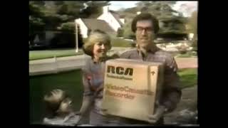 Rca Selectavision Vcr 1981 Commercial