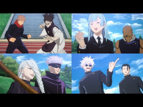 Jujutsu Kaisen Cursed Clash All Team Intros Outros All New DLC Characters Including JPN DUB