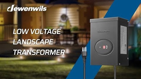 Outdoor Lighting Upgrade! DEWENWILS 300W Transformer for Effortless Illumination! HOSL05A