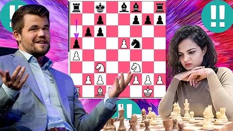 Max Magnus Carlsen vs Tania Sachdev Chess game 101