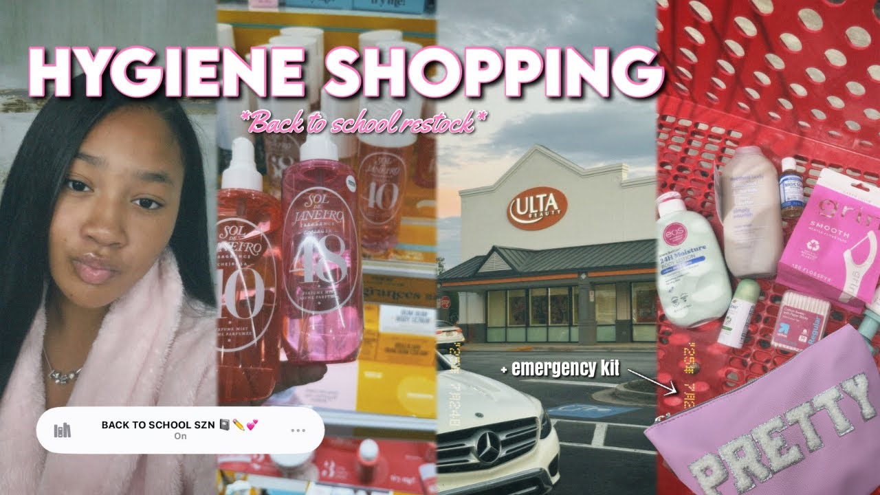 BACK TO SCHOOL HYGIENE SHOPPING + Emergency Kit + Haul 2025* | Leilani Elise ♡