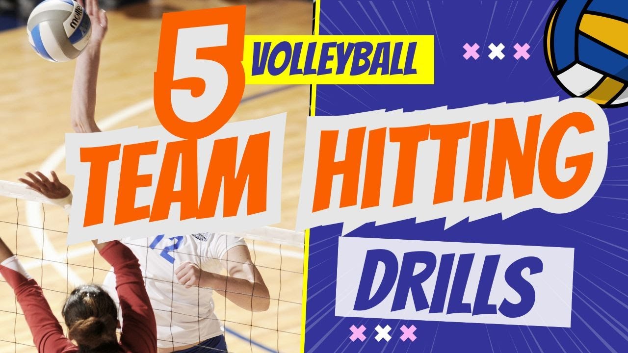 5 Volleyball Team Attacking Drills - YouTube