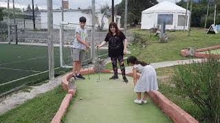 6) Mini Golf with Feli & Gabi at La Quebradita - Tafi del Valle, Tucuman, Argentina