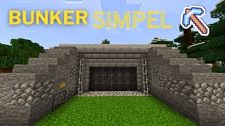 BUNGKER REDSTONE SIMPEL TAPI BANYAK REDSTONENYA!!  | MAP REDSTONE MCPE