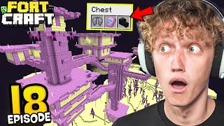 FortCraft #18 - I RAIDED AN END CITY! (best loot ever)