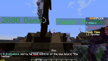 Mineplex Hackers: roninator12321 ( Part 1) rapid fire arrow hacking