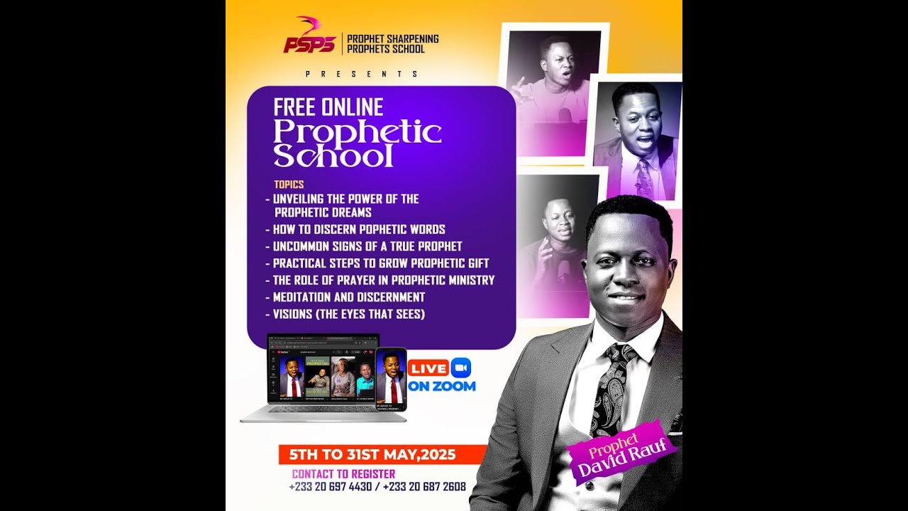 Prophetic Mentorship | Prophet David Rauf | 2nd June, 2025