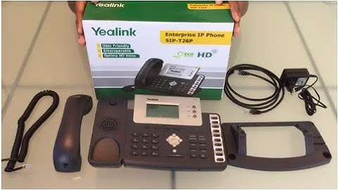 Yealink T26P