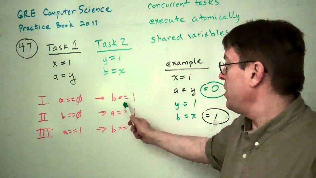 GRE Computer Science Question 47