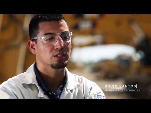 Cat Entry Level Technician Diego Santos Share His Story class=