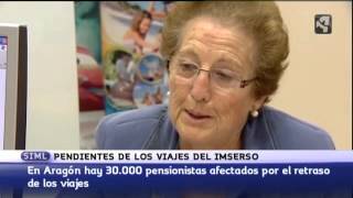 Pendientes de los viajes del IMSERSO