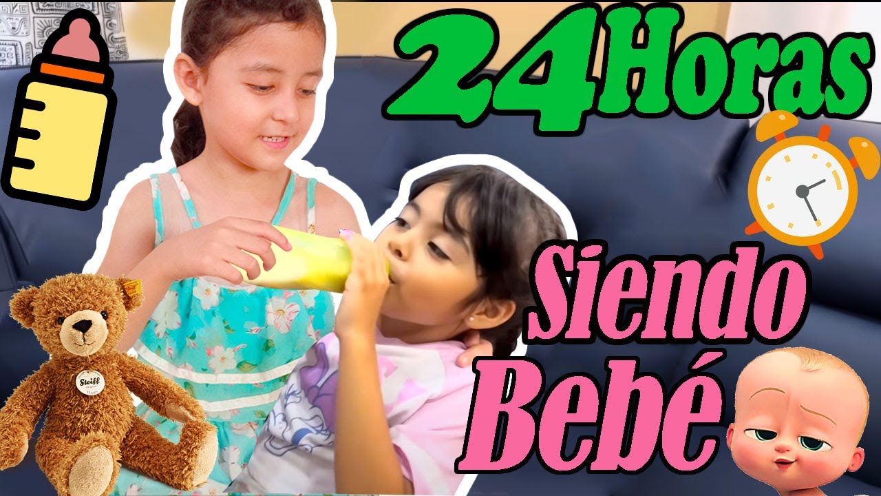 24 HORAS SIENDO UNA BEBÉ 👶🍼 JUNTO A ‪@SoyMarieOficial‬ - YouTube