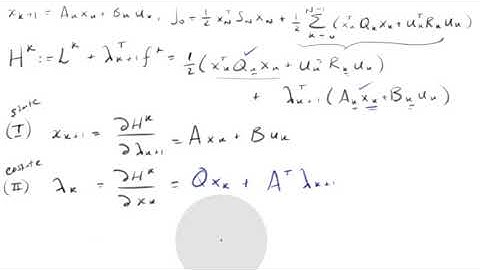 Linear Quadratic Regulator (LQR) - Episode 01: Introduction & Necessary Conditions