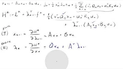 Linear Quadratic Regulator (LQR) - Episode 01: Introduction & Necessary Conditions