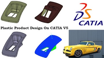 2. CATIA | Plastic Product Design | surface modeling | surface design | generative shape design