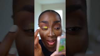 YELLOW eyeshadow on DARK SKIN! Ah!