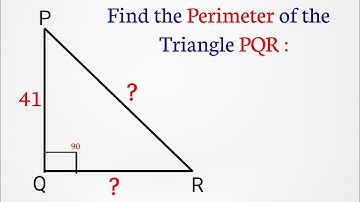 Math Olympiad Geometry Question | Find the Perimeter of the Triangle