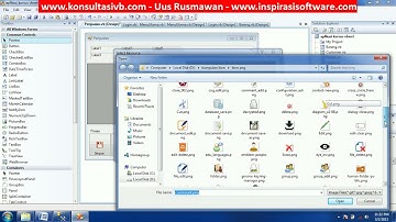 tutorial vb net sql server bab 11 desain form penjualan