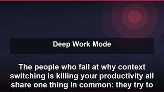 Why Context Switching Is Killing Your Productivity