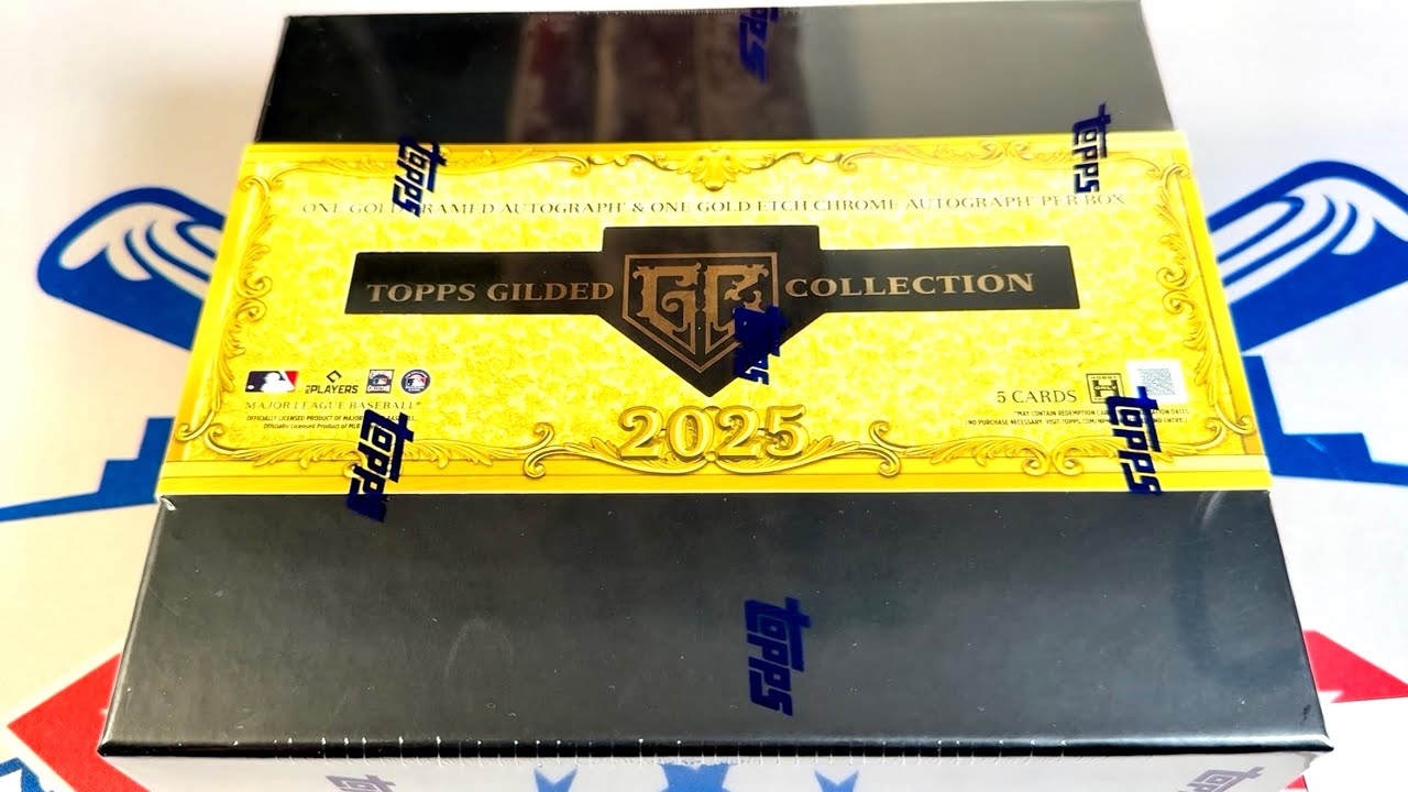 NEW RELEASE!  2025 GILDED COLLECTION!  ($1,300 FOR 5 CARDS!)