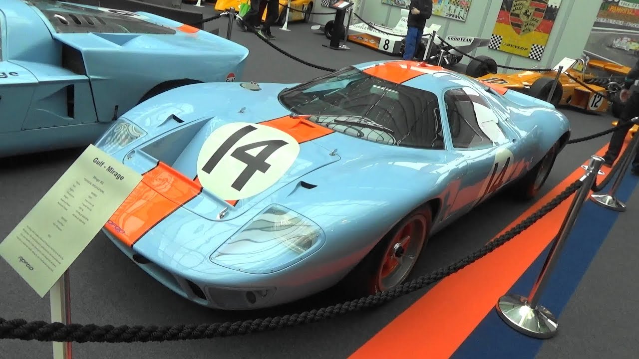 Mirage M1 / Ford GT 40 - Gulf Collection - Retro Classics 2020 - Stuttgart