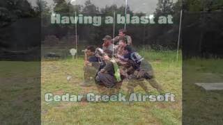 Having A Blast At Cedar Creek Airsoft