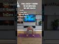 Your Bodyweight = Your Gym! Try These 10 Fat-Burning Moves #FullBodyWorkout #Bodyweight #HomeWorkout