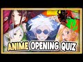 Anime opening quiz  very easy  very hard 50 openings 