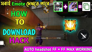 How to download free fire Auto headshot script & vip emote script all update H@ck . Bot 2 Legend screenshot 4