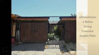 Venta Casa El Bosque - Chile | 4 Dormitorios | 2 Baños |