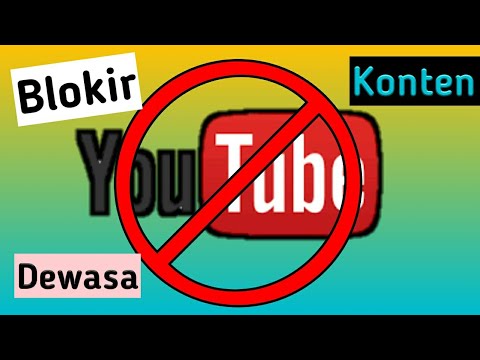 Cara Memblokir konten Dewasa Di youtube Untuk Anak.