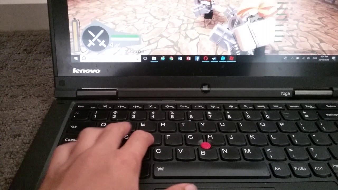 roblox controls on laptop