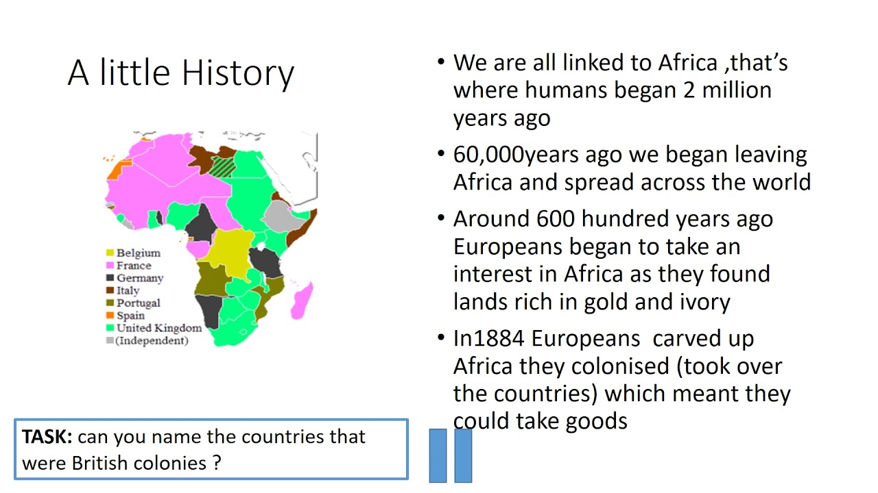 Geography Lesson 1 Africa YouTube
