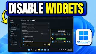 How to Disable Widgets in Windows 11 (Quick Fix)
