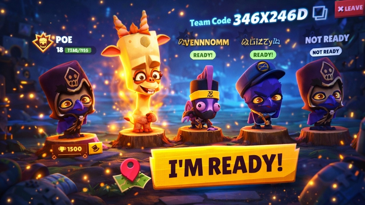 Zooba All Maxed 20 Level Poe Larry Pepper Jade Fuzzy Squad Gameplay