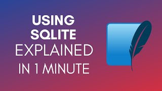 How To Use SQLite (2025) screenshot 4