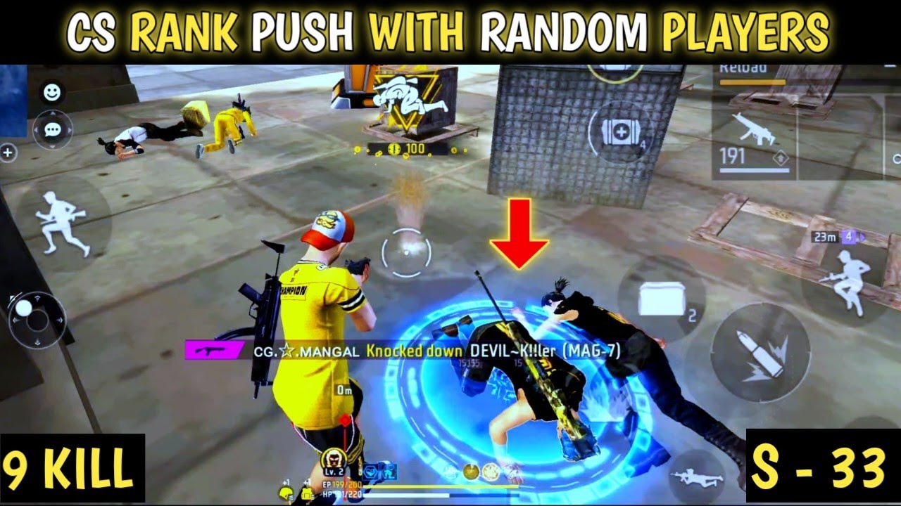 Free Fire CS RANKED new season || cs rank push video || MANGAL FF - YouTube