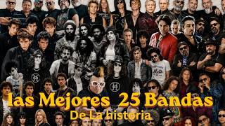 las mejores 25 bandas de rock en espanol de la Historia